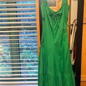NICHOLAS Vibrant Green Maxi Dress